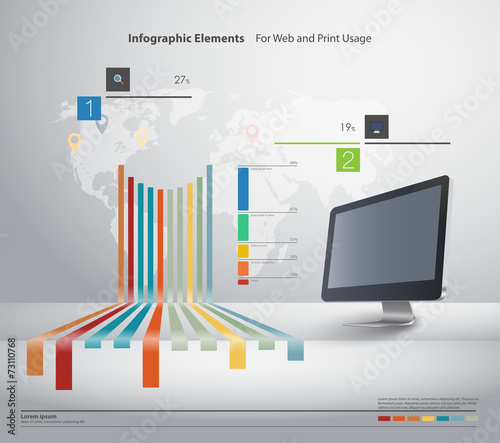 High quality business infographic elements