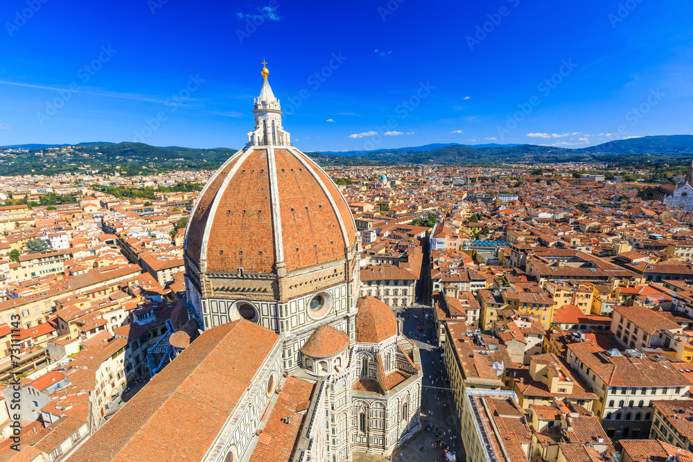 Florence Cathedral, Brunelleschi's dome, Italy