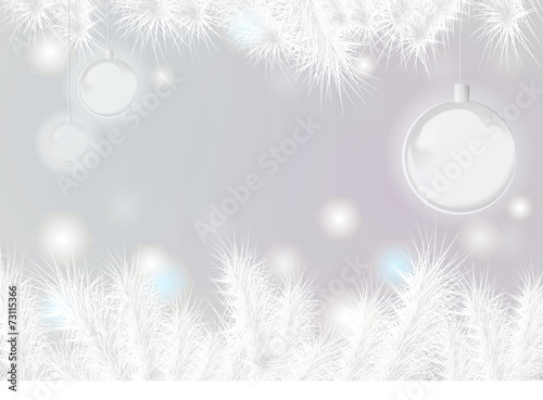 The New Year's gentle texture