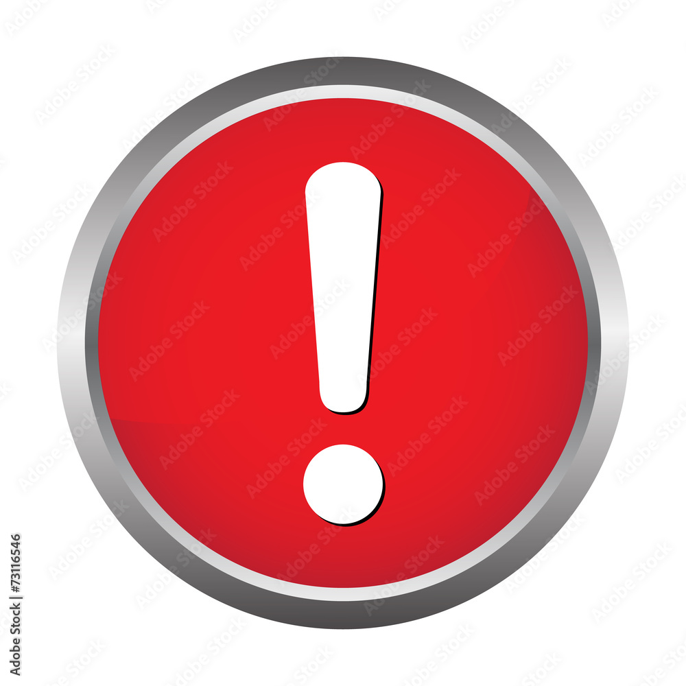 attention danger button attention danger button