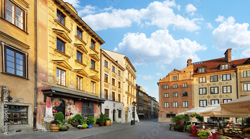 Warsaw. Old Town Market Place.