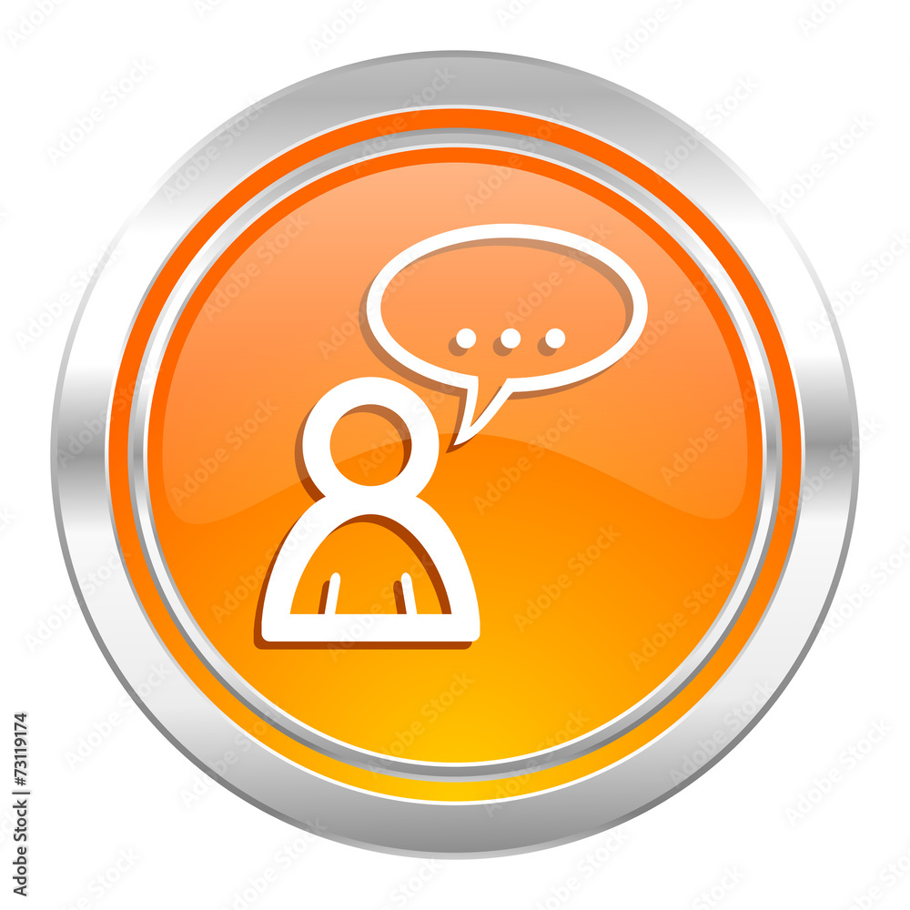 forum icon, chat symbol, bubble sign forum icon, chat symbol, bubble sign