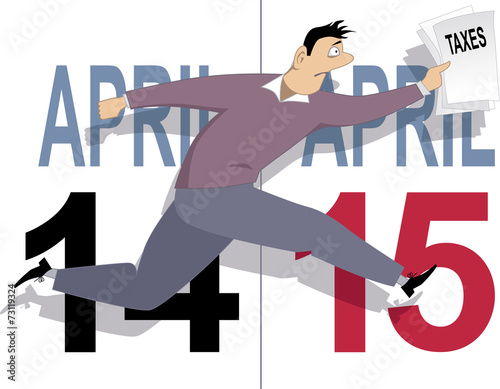 Tax day in USA