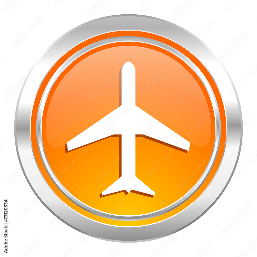 plane icon, airport sign