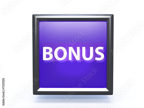bonus pointer icon on white background