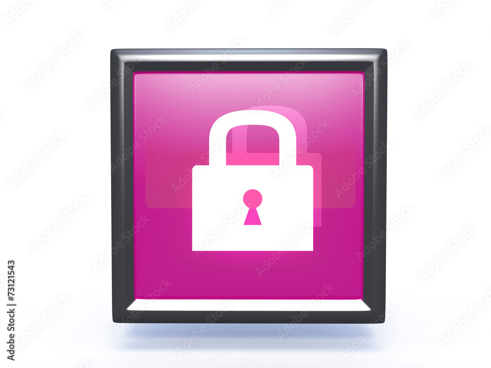 protect square icon on white background protect square icon on white background