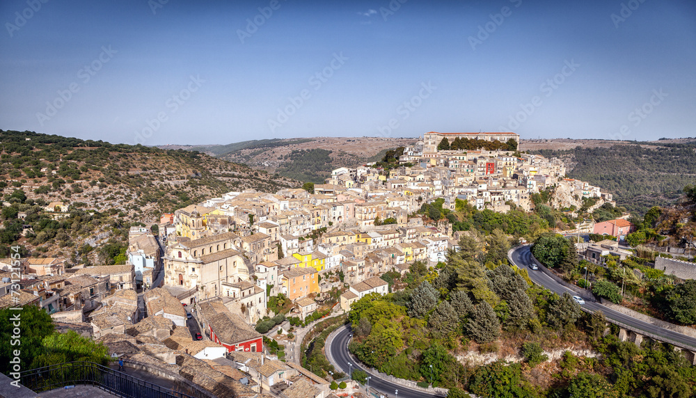 Overview of City of Ragusa
