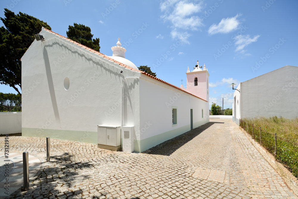 Church in Marmelete, Serra de Monchique, Rural Algarve Portugal