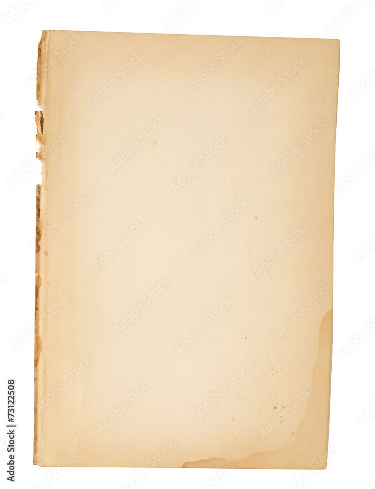 Stained Paper Background