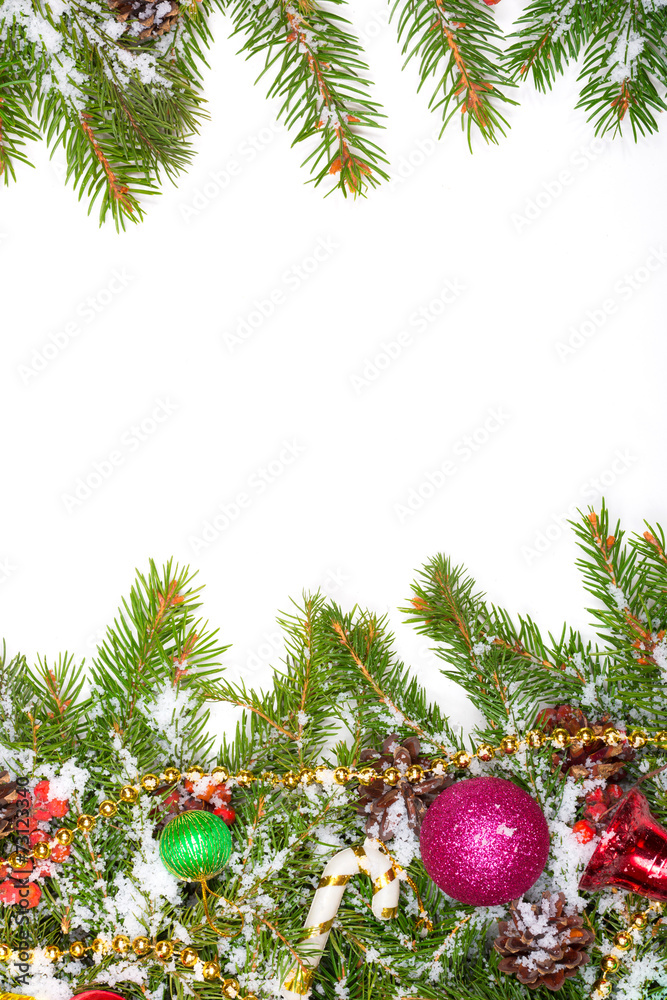 Christmas background. Eve framework Christmas background. Eve framework