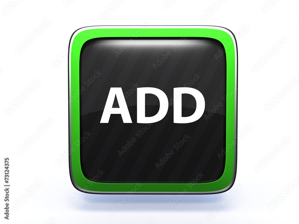 add square icon on white background add square icon on white background