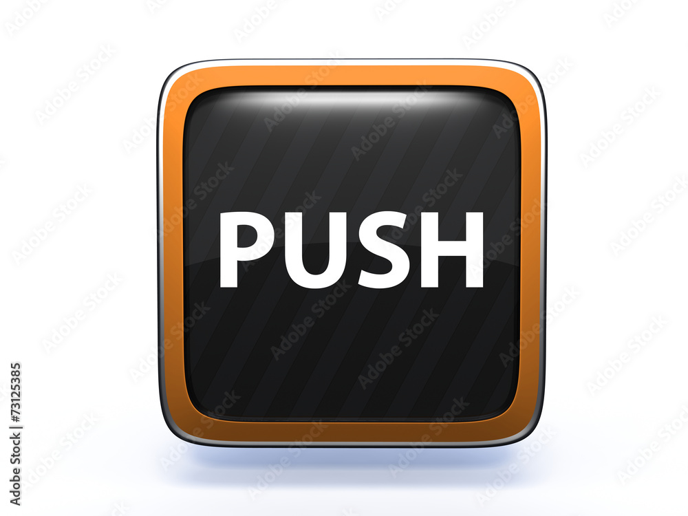 push square icon on white background push square icon on white background