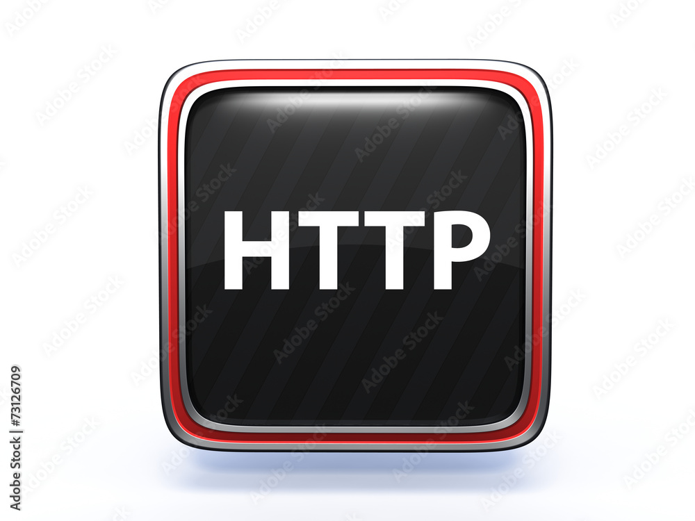 http square icon on white background http square icon on white background