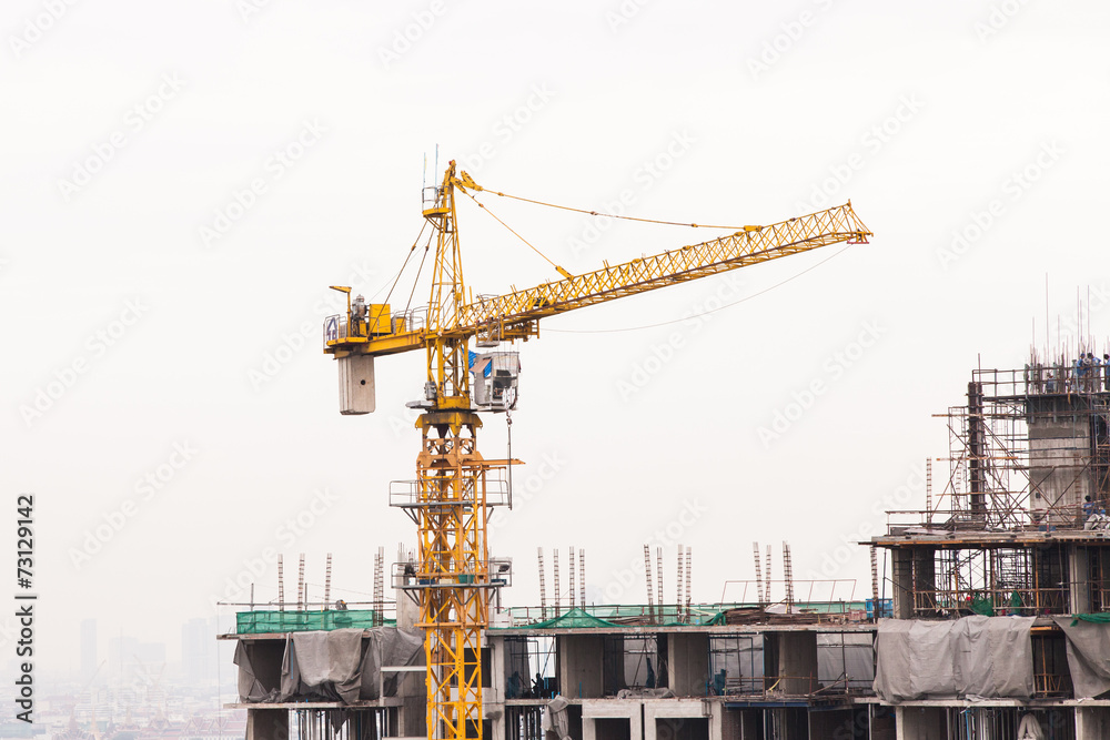 Construction site. Construction site.