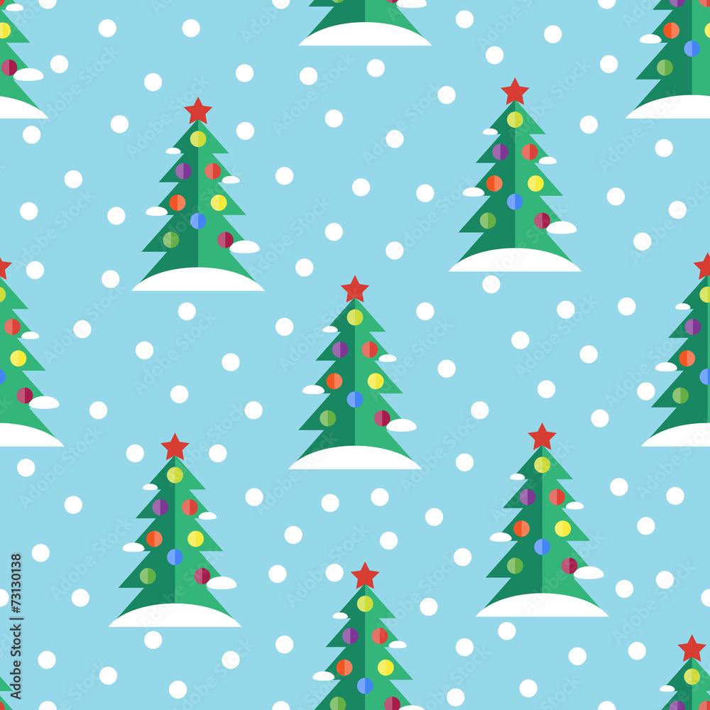 Seamless Christmas pattern