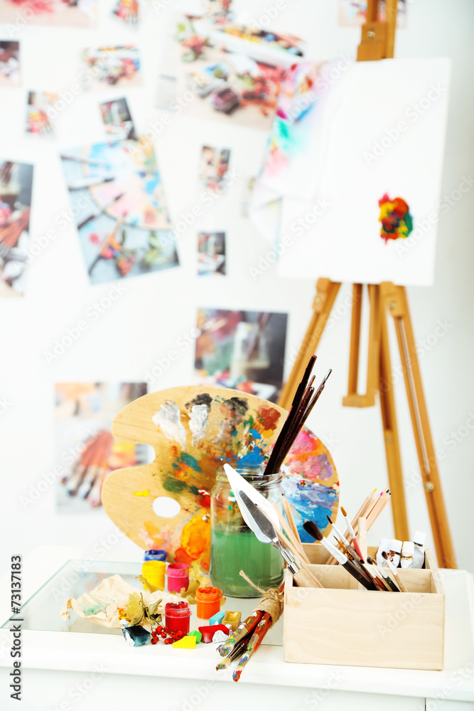 Fototapeta premium Professional art studio