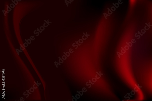 red maroon,scarlet silk background with some soft folds © KLARISSA SAN