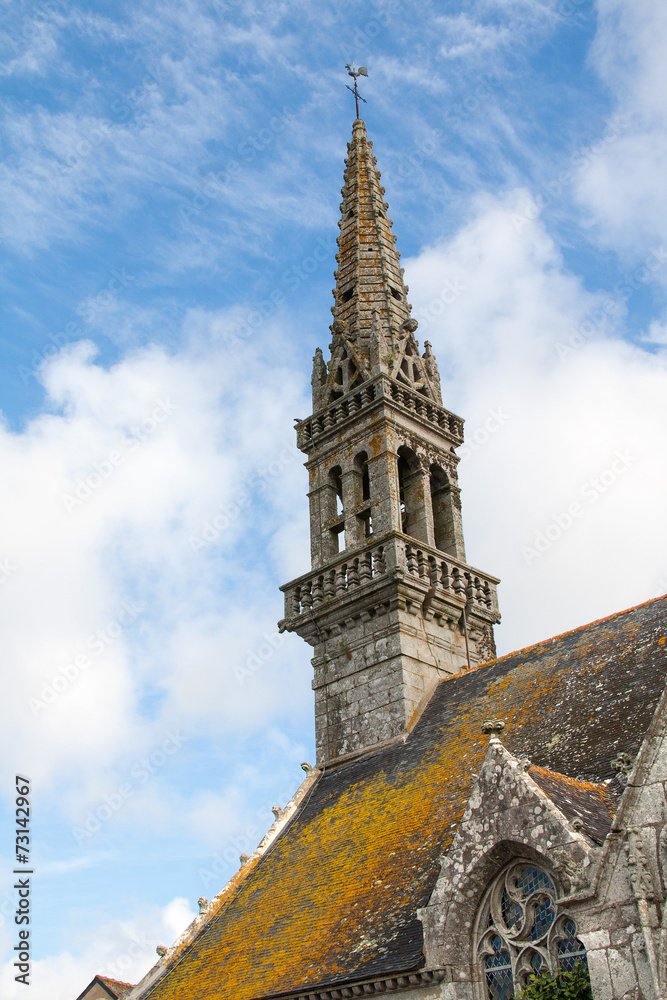Poullan sur mer, chapelle de Kérinec, Finistère, Bretagne