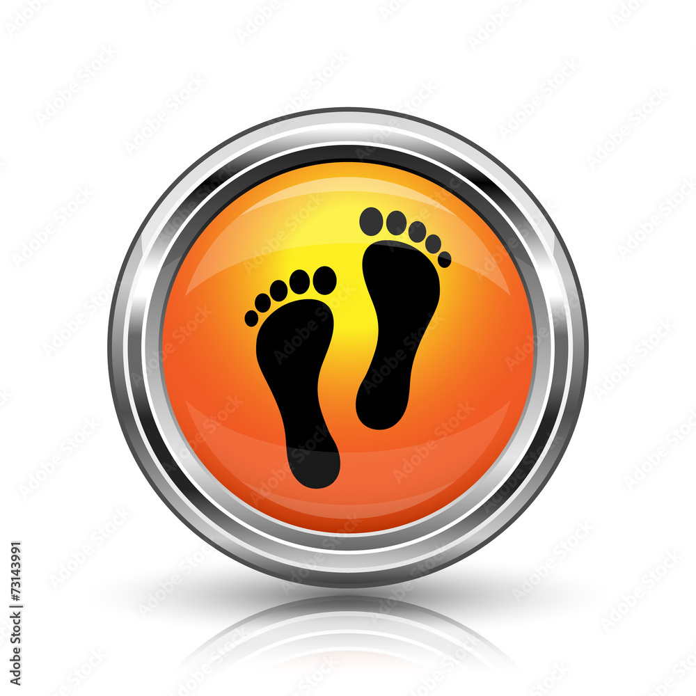 Foot print icon Foot print icon