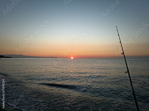 Pesca all'alba sulla costa ligure © Roberto Sitzia