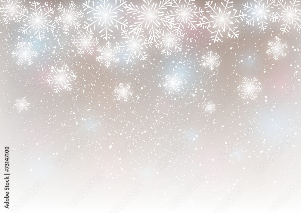 Abstract snowflake background for Your design Abstract snowflake background for Your design