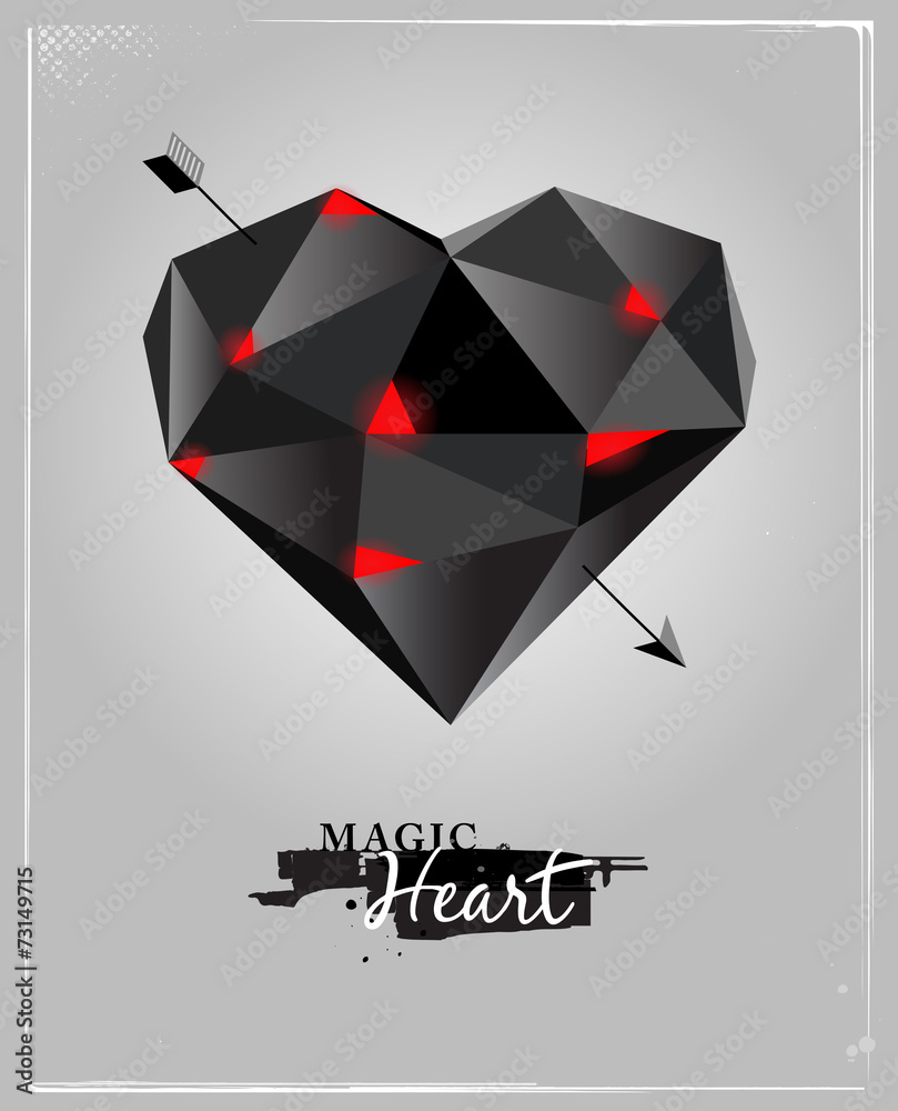 Fototapeta premium Magic Heart