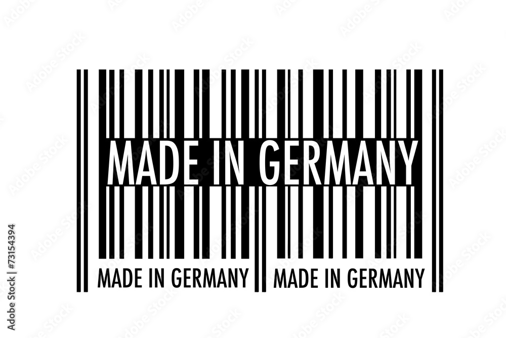 Strichcode Made in Germany Strichcode Made in Germany