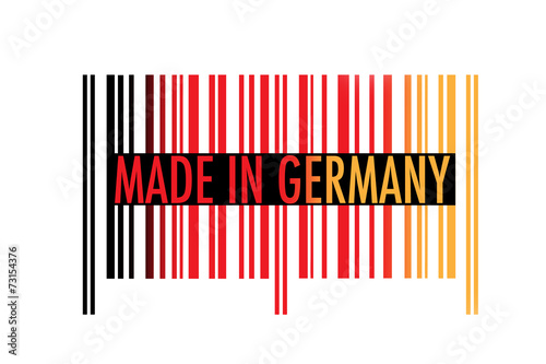 Strichcode Made in Germany