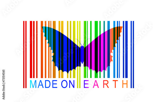 Strichcode Made on Earth