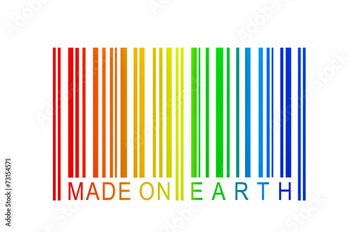 Strichcode Made on Earth