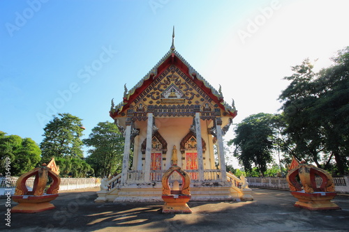 temple at wat chula jindaram, Wangnoi, Ayutthaya photo