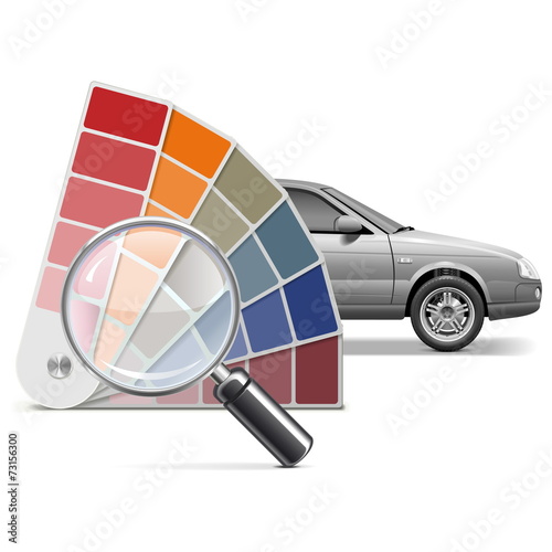 Vector Color Choice for Car