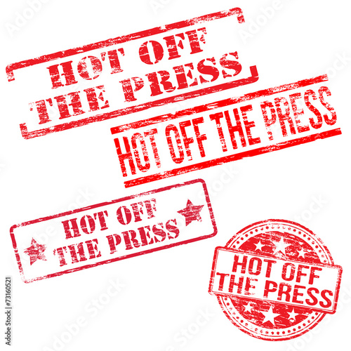 Hot Off The Press Stamps
