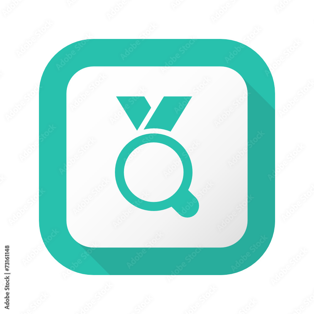 Flat Long Shadow Button - Vector Flat Long Shadow Button - Vector