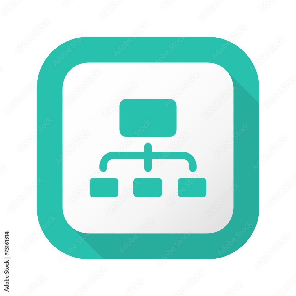 Flat Long Shadow Button - Vector Flat Long Shadow Button - Vector