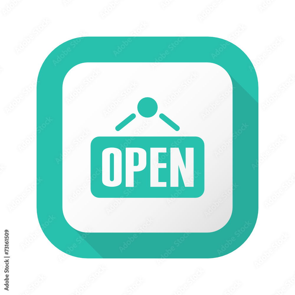 Flat Long Shadow Button - Vector Flat Long Shadow Button - Vector