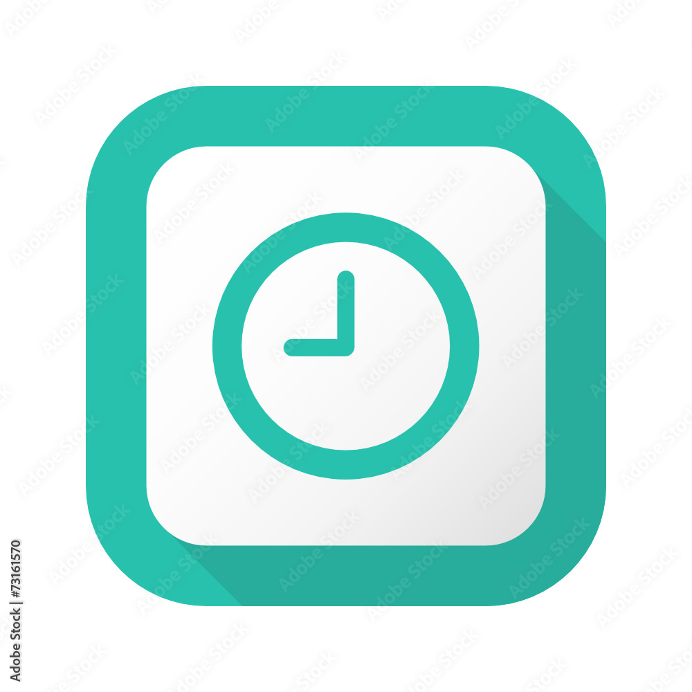 Flat Long Shadow Button - Vector Flat Long Shadow Button - Vector