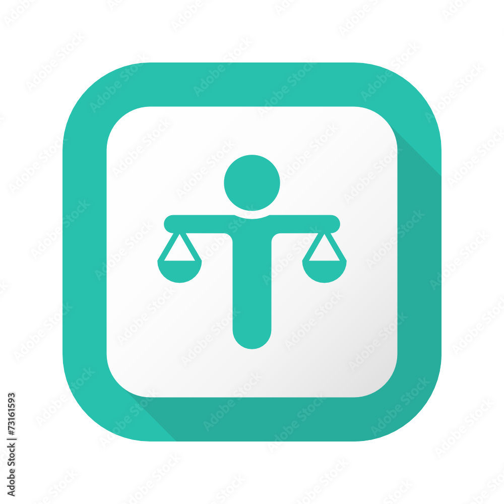 Flat Long Shadow Button - Vector Flat Long Shadow Button - Vector