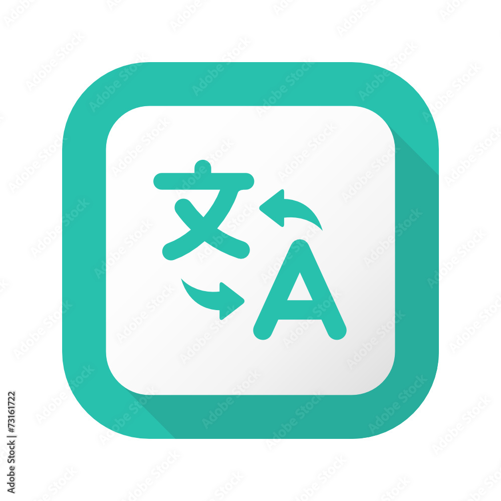 Flat Long Shadow Button - Vector Flat Long Shadow Button - Vector