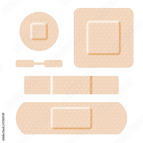 Adhesive bandages set