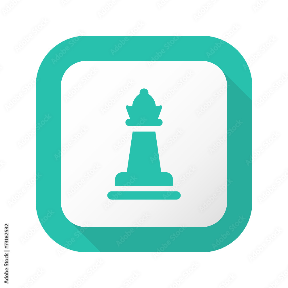 Flat Long Shadow Button - Vector Flat Long Shadow Button - Vector