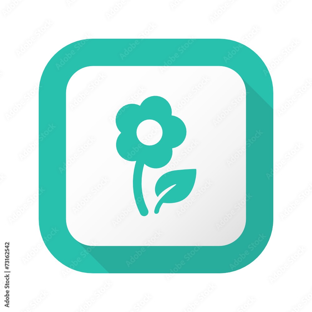 Flat Long Shadow Button - Vector Flat Long Shadow Button - Vector