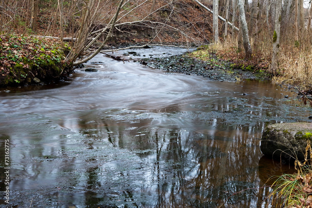 River stream.