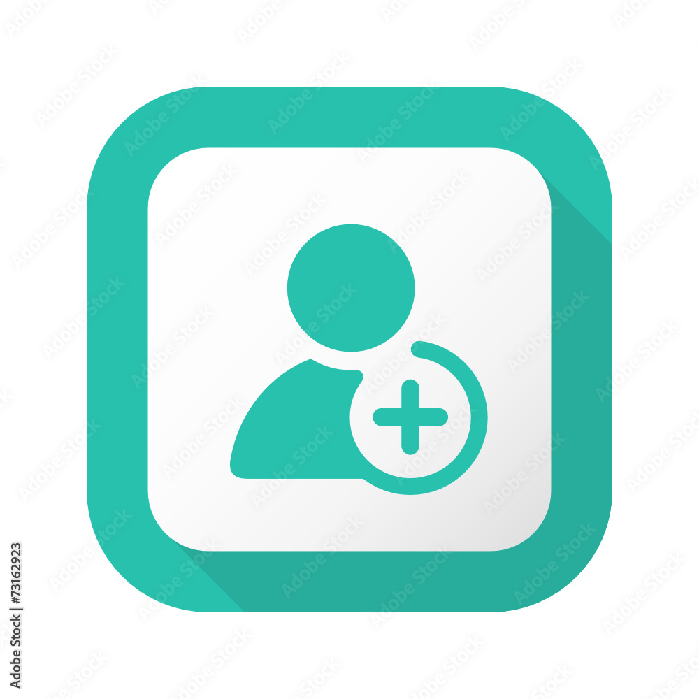 Flat Long Shadow Button - Vector Flat Long Shadow Button - Vector