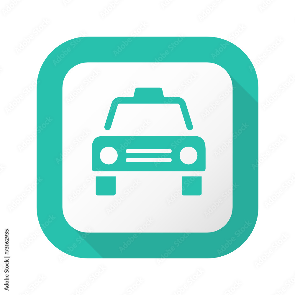 Flat Long Shadow Button - Vector Flat Long Shadow Button - Vector