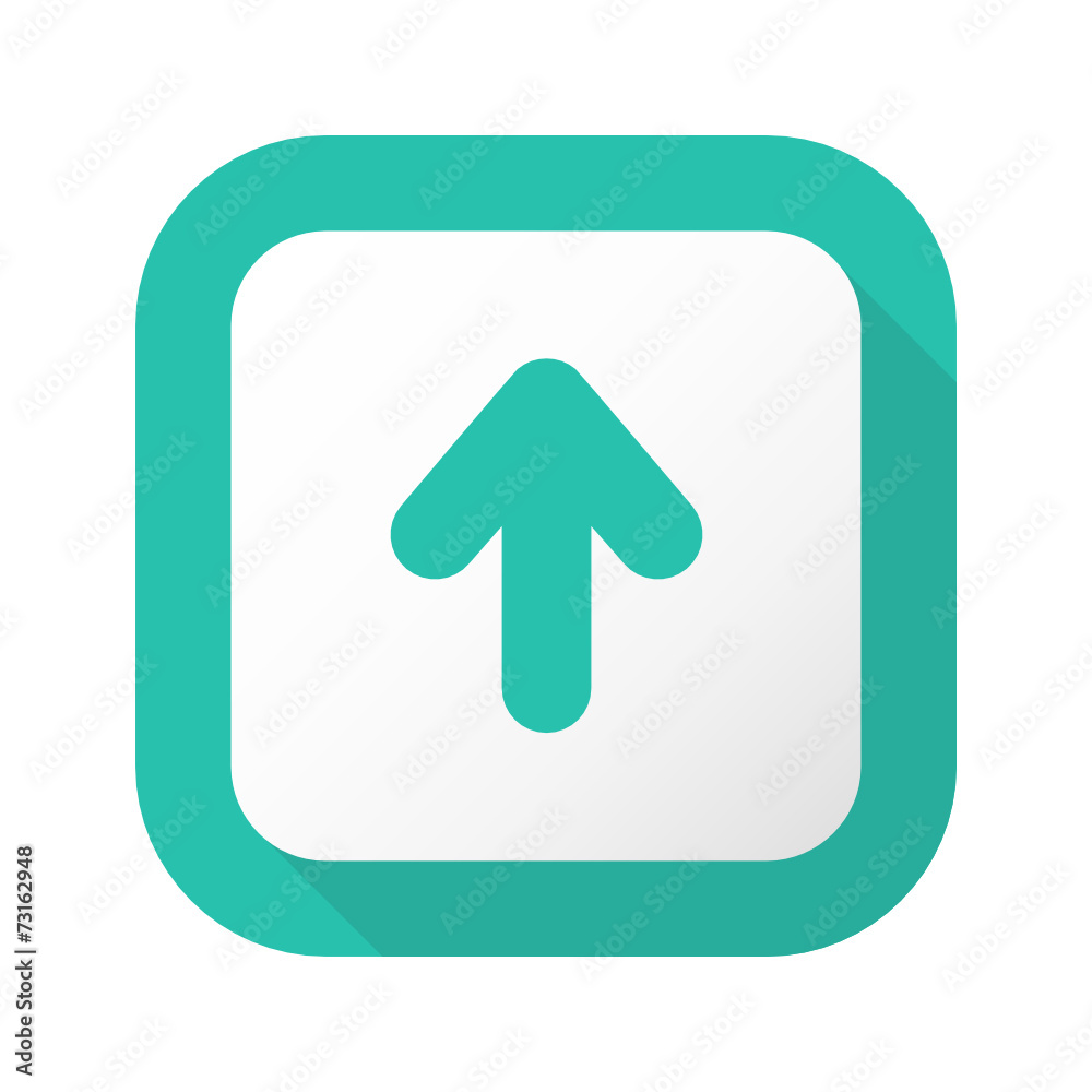 Flat Long Shadow Button - Vector Flat Long Shadow Button - Vector