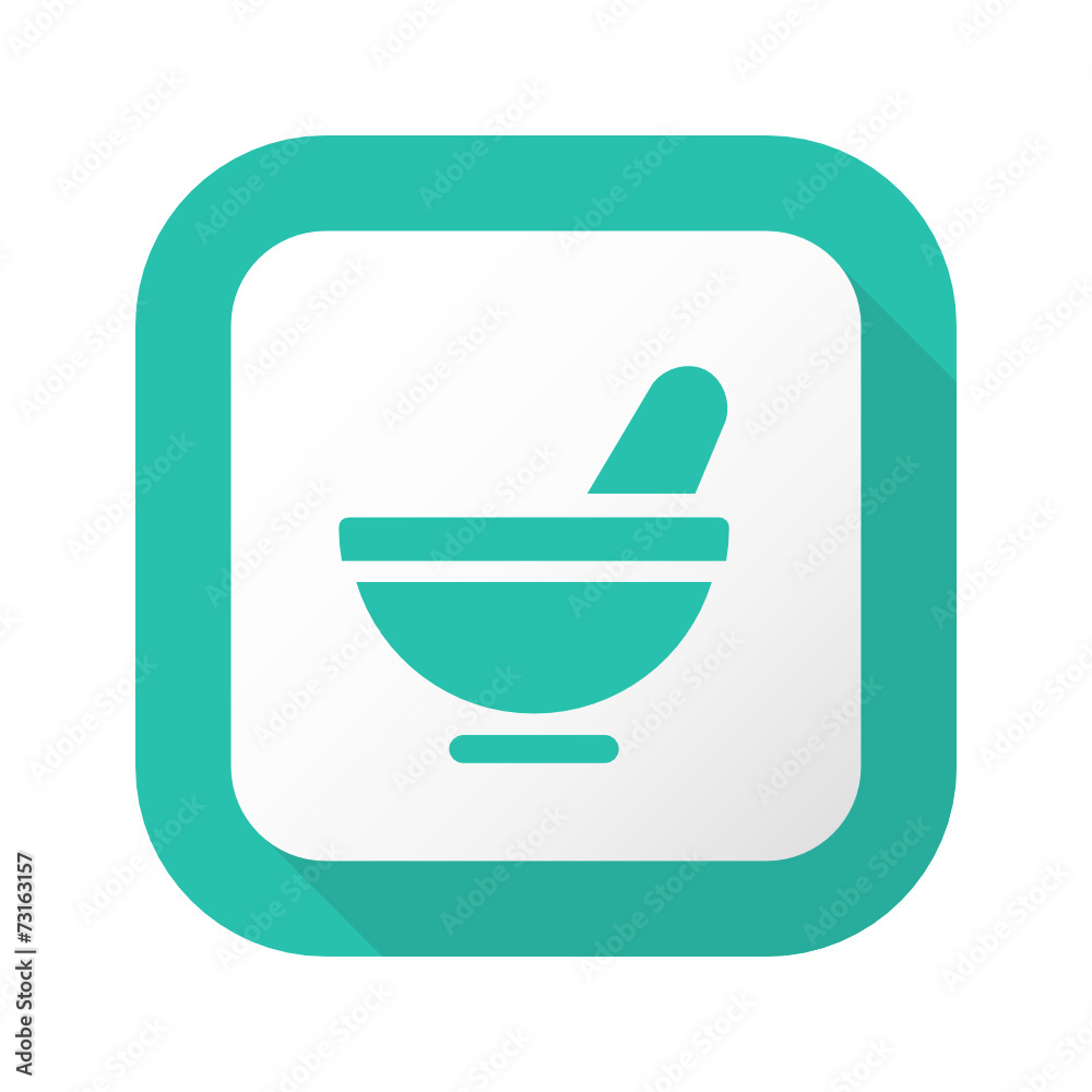 Flat Long Shadow Button - Vector Flat Long Shadow Button - Vector