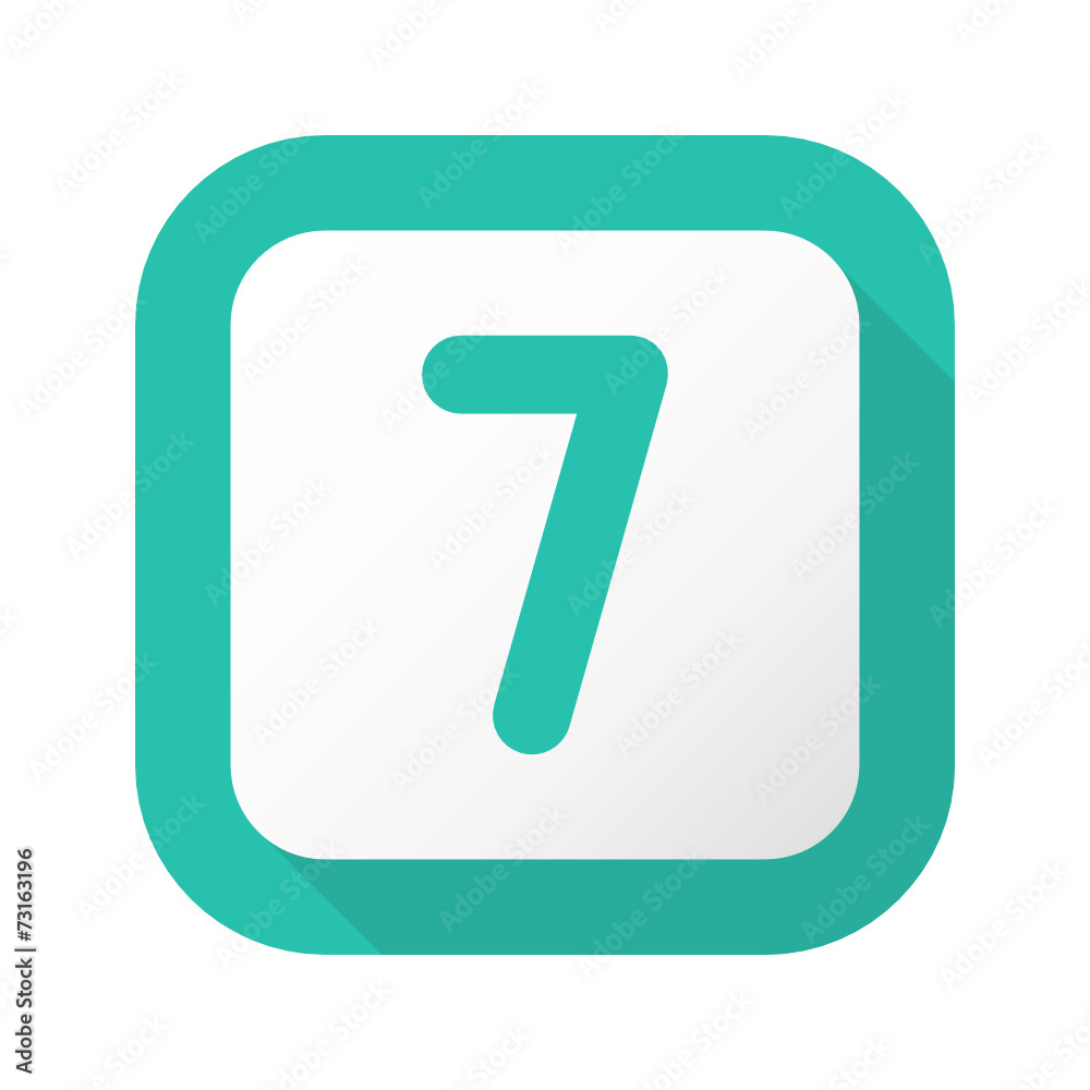 Flat Long Shadow Button - Vector Flat Long Shadow Button - Vector