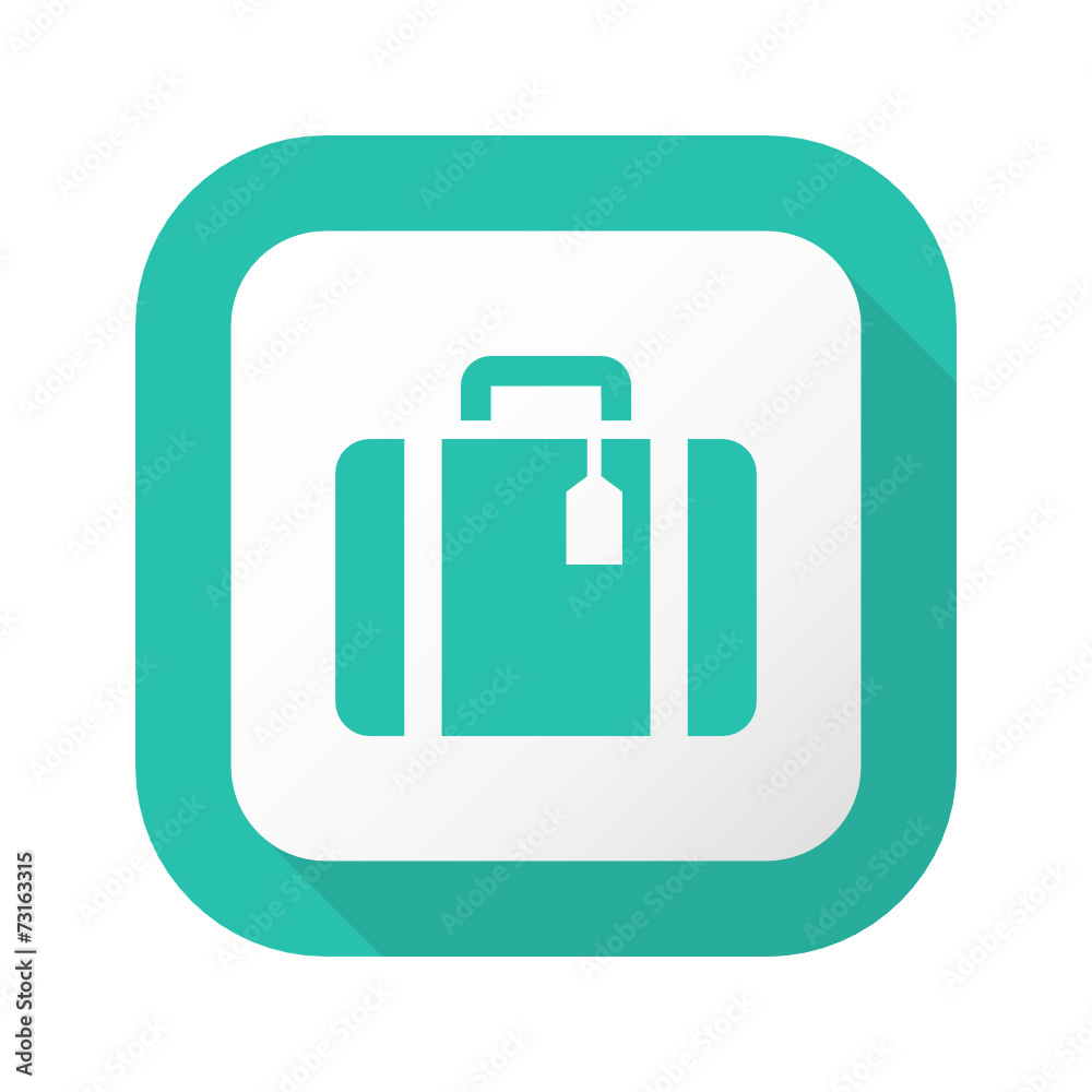 Flat Long Shadow Button - Vector Flat Long Shadow Button - Vector