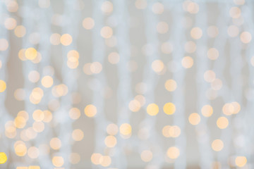 blurred glden lights background